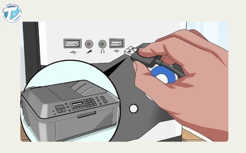 Lỗi kết nối giữa máy in và máy tính